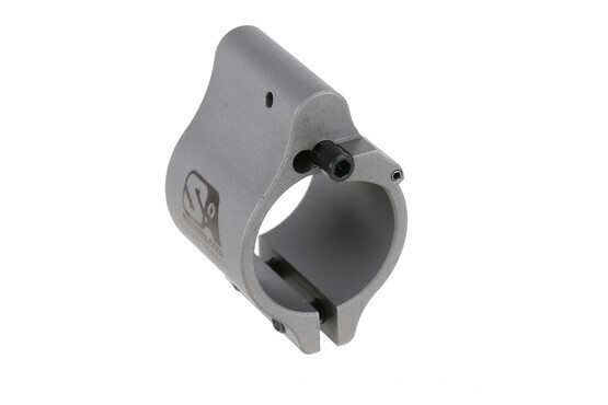 The Superlative Arms AR15 gas block .875 clamp on has a detent that won't lock up from carbon build up